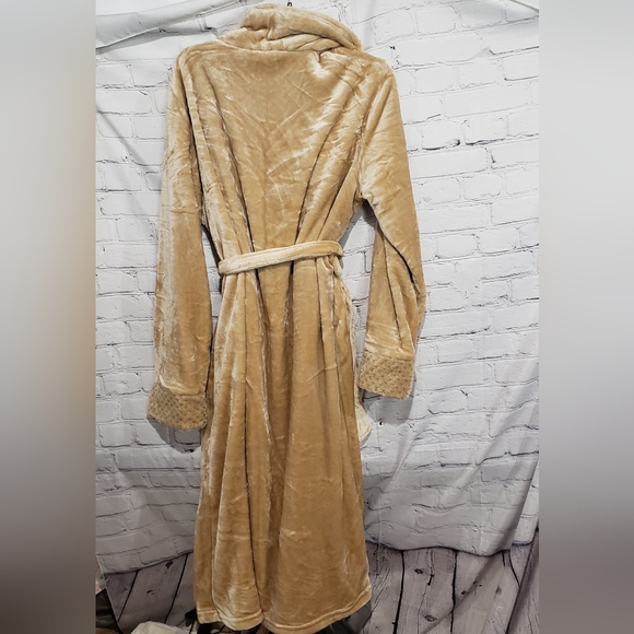 LOTUS LINEN Women Soft Plush Robes Luxury Fluffy Robe M/L - Picture 7 of 7